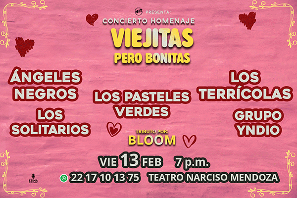 Concierto homenaje viejitas pero bonitas, Cuautla